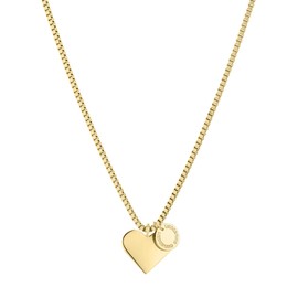 Liebeskind Berlin Necklace, Stainless Steel, IP Gold