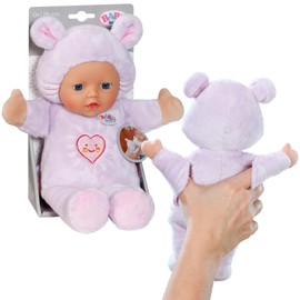 BABY born for Babies 836590 Zapf Creation Mouse Soft 26 cm Doll with Ears and Finger Pockets for Newborns