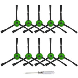 10 Pack Replacement Side Brushes Compatible with iRobot Roomba i & j & e Series, Edge-Sweeping Brushes Accessories for i1+/i2+/i3+/i4+/i5+/i6+/i7+/i8+/j6+/j7+/j8+/e5/e6 Robot Vacuum