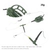 Lwuey Fishing Baits Hooks, Carp Cage Fish Feeder Tackle Accessory