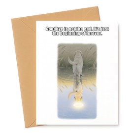 Dog sympathy cards, cute pet loss cards, dog memorial and funeral sympathy gifts, mourning pet owners, mourning the loss of a dog for family, friends, husbands, and wives