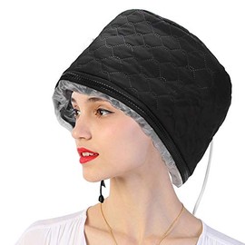Gorro de Calor Trmico Elctrico con Cable para Acondicionamiento Profundo, Sombrero para el Cuidado del Cabello Gorra Termica, Gorro de Calentamiento  