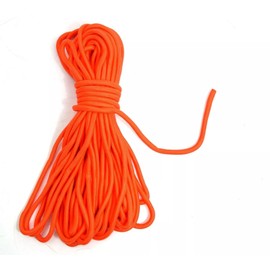 High Visibility Orange Paracord Cord 10mm Thick x 25 Metres Rescue Guy Line Rope