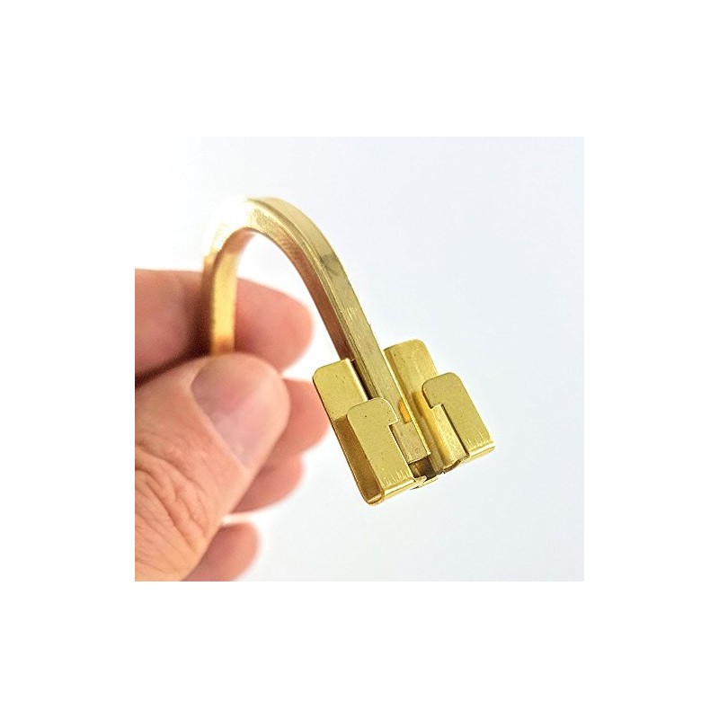 5 x Small Brass Picture Frame Easel Roll Up and