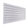 Slatwall Panel Garage Wall Organizer Heavy Duty Wall Mounted, PVC