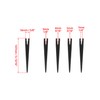 QWORK® Pack of 50 Micro Drip Pipe Holder, Irrigation Hose