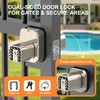 Richelock IU52 Double-Sided Keypad Door Lock, All-Weather, Fully Waterproof Keyless