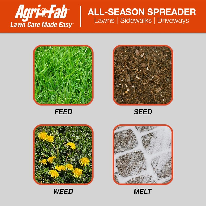 Agri-Fab 45-0639 25 lb. Handheld Bag Seeder Spreader with Waterproof