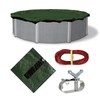 Blue Wave Silver 12-Year 24 ft Round Above Ground Pool