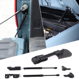 Car Hood Lift Support Shock Struts Tailgate Damper Compatible with Ford Maverick 2022-2025 Car Gas Spring Shock Struts Tailgate Damper Replace Accessories (2 Pcs Front Bonnet Hood +1 Pcs Tailgate Set)