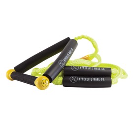 Hyperlite Surf Rope W/Handle Yellow 25ft