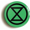 Ozorath Extinction Rebellion Symbol Button Badge (1inch / 25mm diameter)