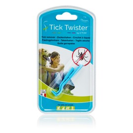 Tick Twister® - Set of 2 Blue Tick Remover - Removes Ticks from Dogs, Cats, Horses and People - Original Tick Tick Remover - Made in France (1)