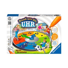 Ravensburger tiptoi Educational Game Round the Clock - 00736 / Simply Read and Understand the Clock