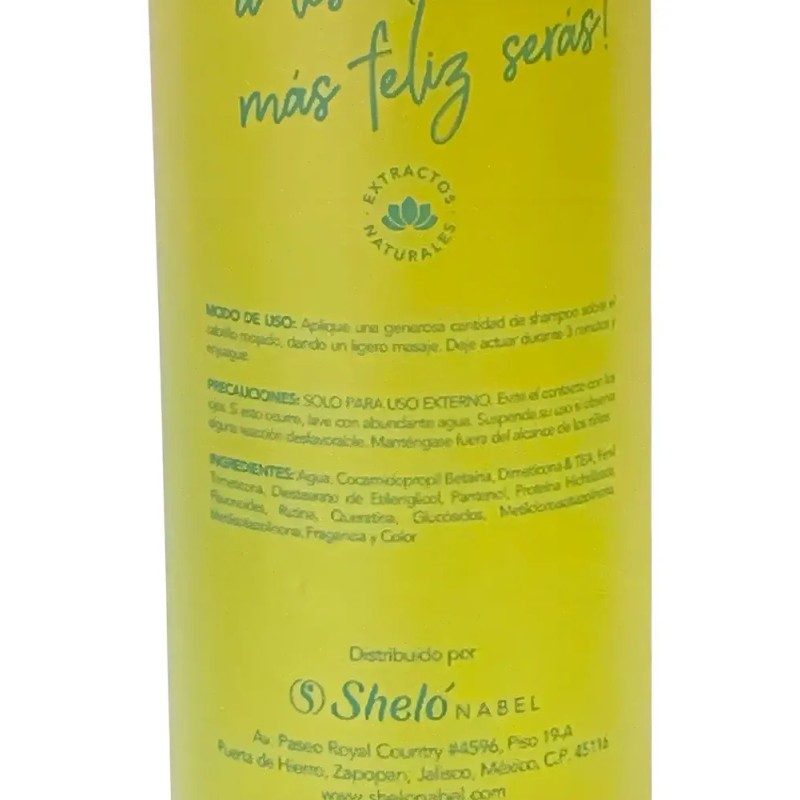 Shampoo Extrahidratante De Colágeno Nutre Shelo Nabel S230