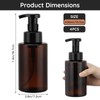 Segbeauty Foam Soap Dispenser, 4 Pcs 400ml Hand Soap Dispenser,