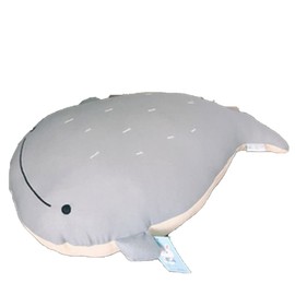 OUKEYI Whale Plush Toy, Large Stuffed Animals, Cute Blue Whale Stuffed Animal, Super Soft Whale Long Plush Body Pillow, Toy Gift for Girls Boys 16.5 in (Blue,Medium)