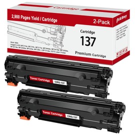 High Yield 137 Black Toner Cartridges (2-Pack) - Compatible CRG-137 137 Toner Cartridge Replacement for Canon 137 Toner use with ImageCLASS D570, MF216n, MF217w,MF232w, MF236n, LBP151dw Printer