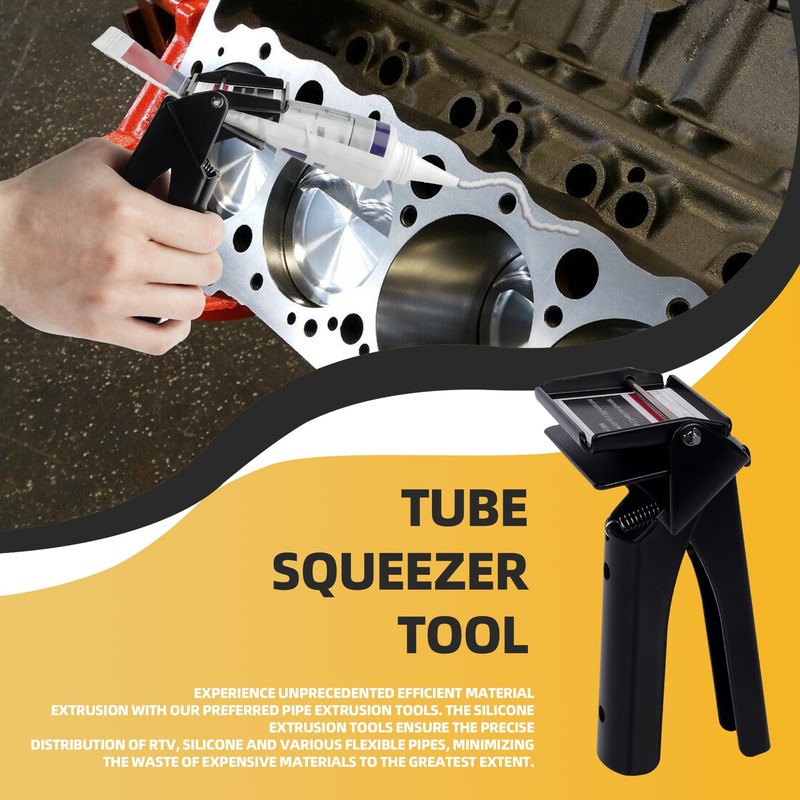 TENGBASE Silicone Extrusion Tool for RTV Tubes - 2.5" Industrial