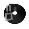 Pallet strapping kit Black 10m x 12mm with 1 plastic