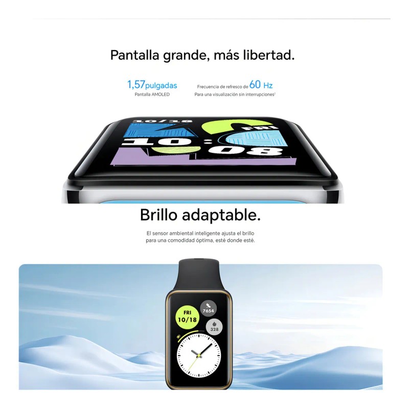 Relojes Inteligentes Honor Band 10 Black Bt5.3 Screen 1.57 Amoled