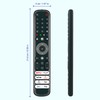 Replacement Remote Control Fit for Peaq TV PTV43GQU-5024T