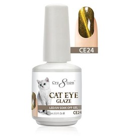 [CE24] Cre8tion - Cat Eye Collection Soak Off Gel [Easy Application] LED/UV Cured 15mL / 0.5 fl oz
