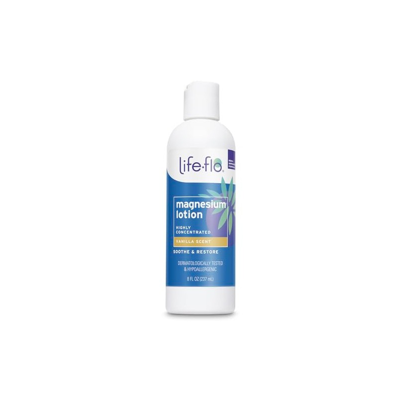 Magnesium Lotion Life Flo Health Products 8 oz Liquid