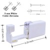 112 Pcs Ear Piercing Kits, Disposable Piercing Kit No Pain