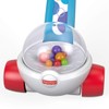 Fisher-Price Corn Popper Baby Toy, Toddler Push Toy with Ball-Popping