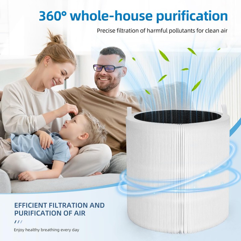 311i+ Max Filter Compatible with Blueair Blue Pure 311i+ Max