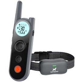 Dog Training Collar with Remote 3/4 Mile,Long Battery Life up to 185 Days,3 Modes 5 Beeps Vibration Shock,Dog Shock Collar with Security Lock,Waterproof,NO Electronic Fence Function