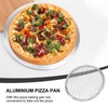 Luxshiny 13 Inch Aluminum Pizza Pan with Holes Mesh Crisper