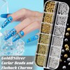 Nail Charms and Gems, Charms for Nails Design Kit with