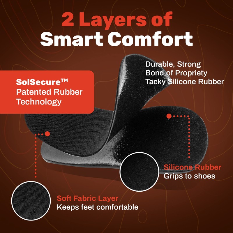 SoxsolS Machine Washable Dryer Safe Wool Flat Insert for Sockless