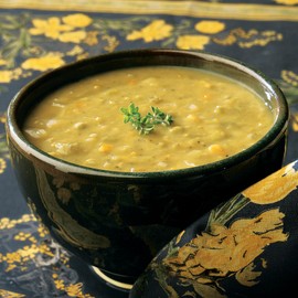Amy's Soup, Vegan Split Pea Soup, Gluten Free, Made With Organic Split Peas and Vegetables, Canned Soup, 14.1 OZ (6 Pack)