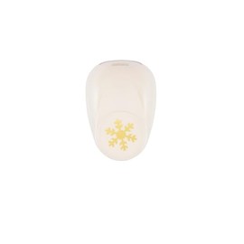 Vaessen Creative Snowflakes Motif Punch, 3.7 x 3.7 cm, Punch for Craft Paper, Coloured Paper, Scrapbook Paper or Decoupage Paper