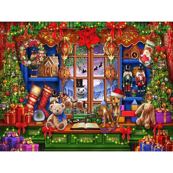 Vermont Christmas Company Ye Olde Christmas Shoppe Jigsaw Puzzle 550 Piece