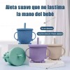 Mamita y bebé Platos Para Bebés De Silicona Con Tazón