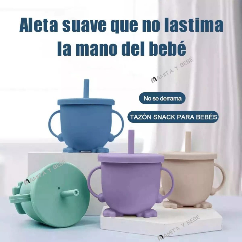 Mamita y bebé Platos Para Bebés De Silicona Con Tazón