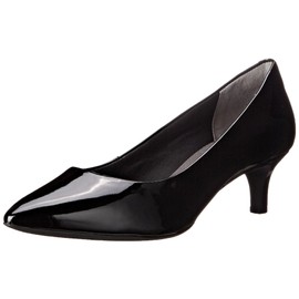 Rockport Women's Kalila Pump, Black Patent, 8 Narrow