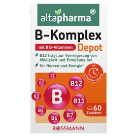 로스만 알타파마 B-컴플렉스 디팟 60개입 15g Lossman Altapharma B-Complex Deepot 60 Capsules 15g