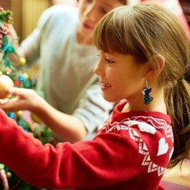 Christmas Earrings for Women Cute Cat Dangle Earrings Acrylic Stocking Cat Earrings Holiday Christmas Gifts 2025