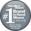Hamilton Beach 6-Speed Electric Hand Mixer with Whisk, Dough Hooks