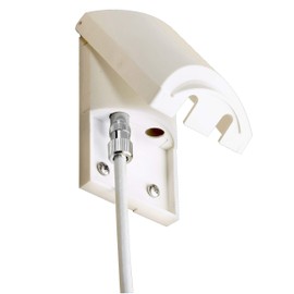 Vision Plus Outdoor External TV Socket with 5 m Cable for Caravans and Motorhomes