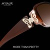 Myiaur Womens Sunglasses Polarized with Fashion Trendy Style - Wrap