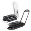 Travel Hair Brush Folding Hair Brush with Mirror and Massage