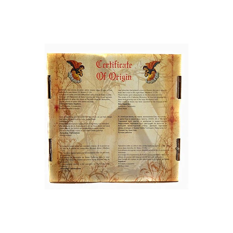 The Three Arches Crown of Thorns Wreath, Religious Art, Bright,