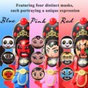 YUE MOTION Sichuan Opera Face Changing Doll -3 Pack-Mask Shifting