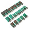 19 Pcs UPA Full Adapter Programming Eeprom Board Clip Adapter